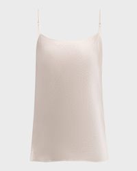 Satin Scoop-Neck Cami