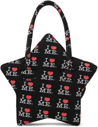 Ashley Williams Black 'I Heart Me' Bag
