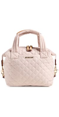 MZ Wallace Small Sutton Deluxe Tote City Pink One Size