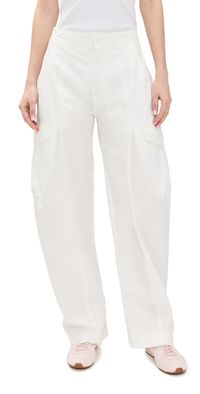 Polo Ralph Lauren Woven Ankle Cargo Pants White 12