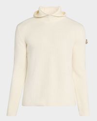 x JIL SANDER Men's Wool Rib Hoodie