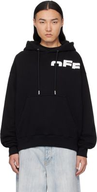 Off-White Black 'Off' Split Hoodie