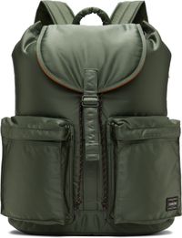 PORTER - Yoshida & Co Khaki Tanker Rucksack Backpack
