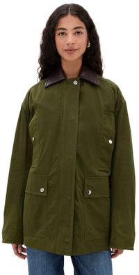 A. L.C. Theo Barn Jacket Military M
