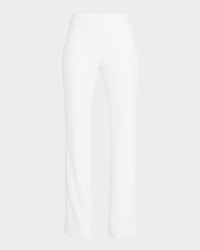 Marais Buttoned Crepe Trousers