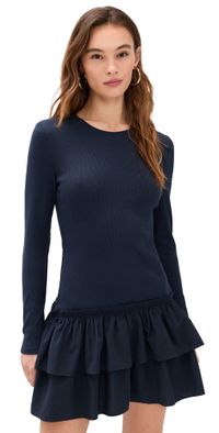 Ramy Brook Faith Dress Navy XS