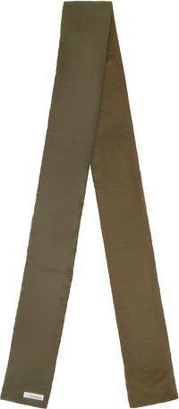 nanamica Khaki Down Muffler Scarf
