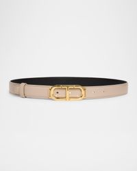 Box Palmellato Leather Belt