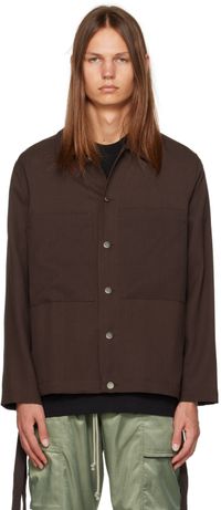 Song for the Mute Brown Patch Pocket Jacket