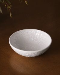 Vida Croc Round Mini Bowl
