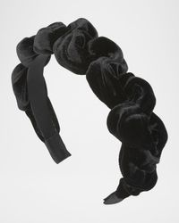 Lia Knot Velvet Headband
