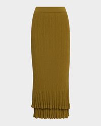 Lexi Ribbed Midi Skirt