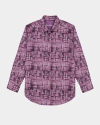Men's Berkley Basketweave Stretch Sport Shirt