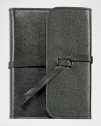 7" Refillable Leather Wrap Journal