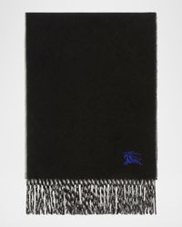 Cashmere Embroidered EKD Scarf