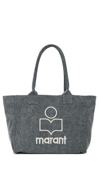 Isabel Marant Yenky Zipped Bag Faded Black One Size