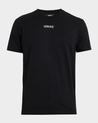 Men's Cotton Embroidered Logo T-Shirt
