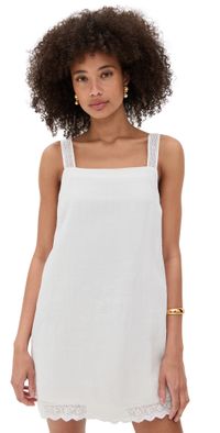 POSSE Grace Mini Dress Vintage White L