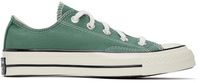 Converse Baskets rétro Chuck 70 vertes en canevas