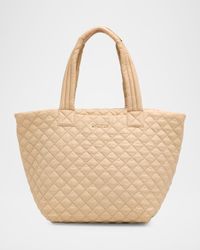 Medium Metro Tote Deluxe Quilted Tote Bag