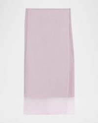 Crispy Cotton Midi Sarong Skirt