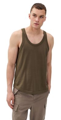 SIMKHAI Micheal Tank Faded Olive L