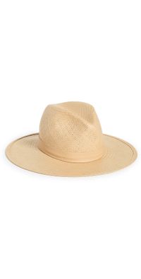 Janessa Leone Simone Straw Hat Sand S