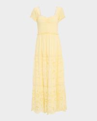 Bisolet Embroidered Maxi Dress