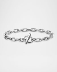 DY Madison Toggle Bracelet in Silver, 5.5mm