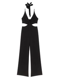 Women's Trouser Jumpsuit - Black - Size 10