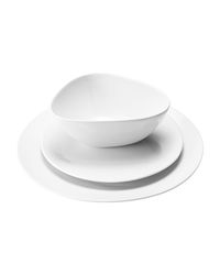 Sky Porcelain 3-Piece Place Setting