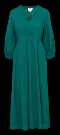 Maison 123 - Robe ample en coton mélangé - Taille XL - Bleu
