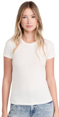 SLVRLAKE Simple Tee Natural White XL