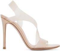 Gianvito Rossi Beige Metropolis Heeled Sandals