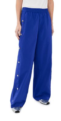 Tibi Nylon Snap Petite Pull On Joggers Blue XS
