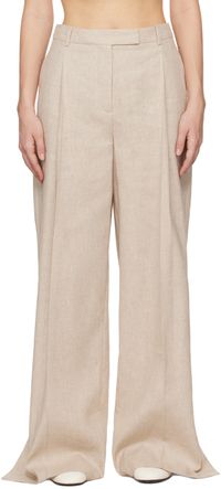 The Garment Pantalon Lino beige