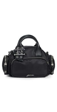 GANNI Bucky Polochon Mini Bag Black One Size