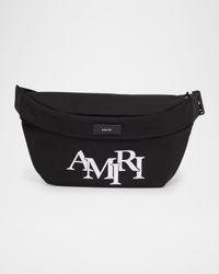 Men's Staggered Logo Belt Bag
