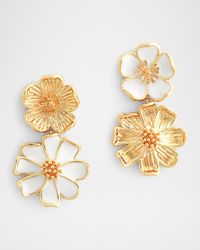 Wildflowers Mixed Drop Earrings