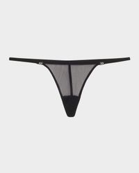 Brienne Sheer Mesh G-String