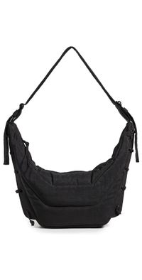 Lemaire Medium Soft Game Bag Dark Chocolate One Size