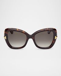 Icon Acetate Butterfly Sunglasses