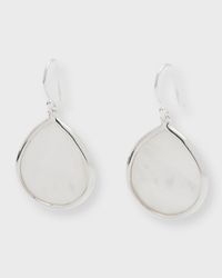 Small Teardrop Earrings in Sterling Silver