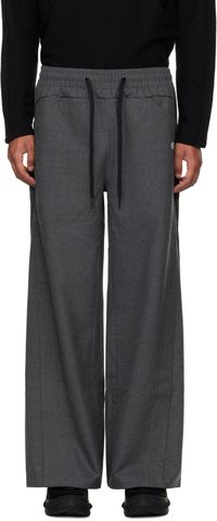 NAMESAKE Pantalon ample Wolves gris