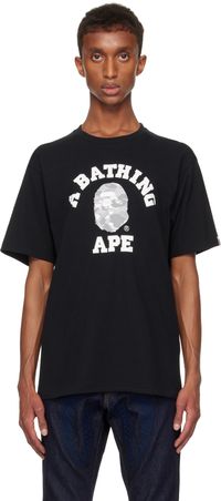 BAPE Black City Camo College T-shirt