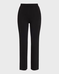 Ashlon Slim Ankle Pull-On Pants