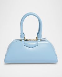 Antigona Mini Top-Handle Bag in Box Leather