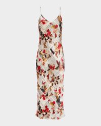 Seridie Mid-Length Slip Dress