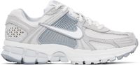 Nike White & Gray Zoom Vomero 5 Sneakers