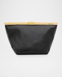 Ganache Leather Shoulder Bag